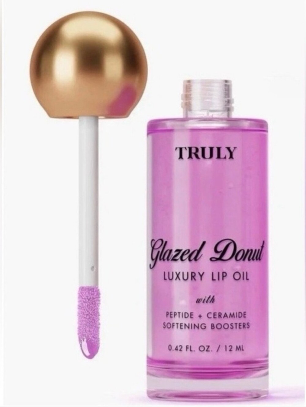 New TRULY Glazed Donut Luxury Lip Oil